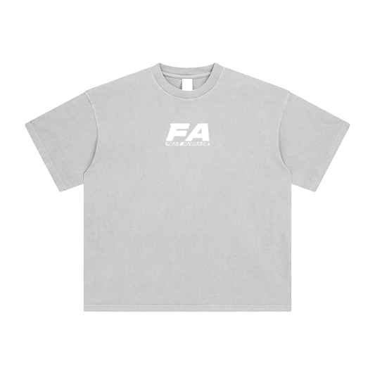 FA Enzyme Washed Tee - Grey