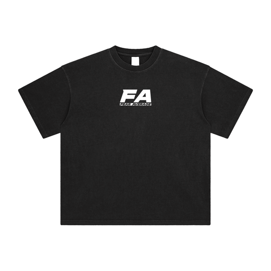 FA Enzyme Washed Tee - Black