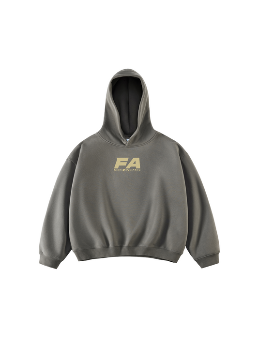 FA Muscle Fit Hoodie - Grey Green