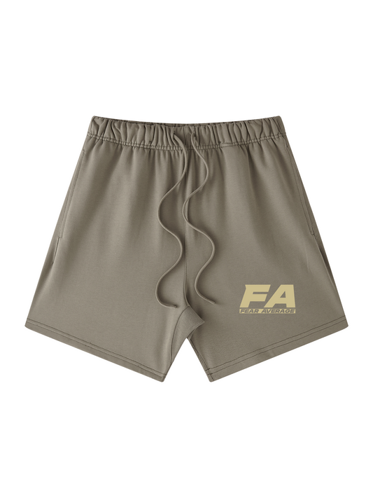 FA Heavyweight Fleece Shorts - Grey Green